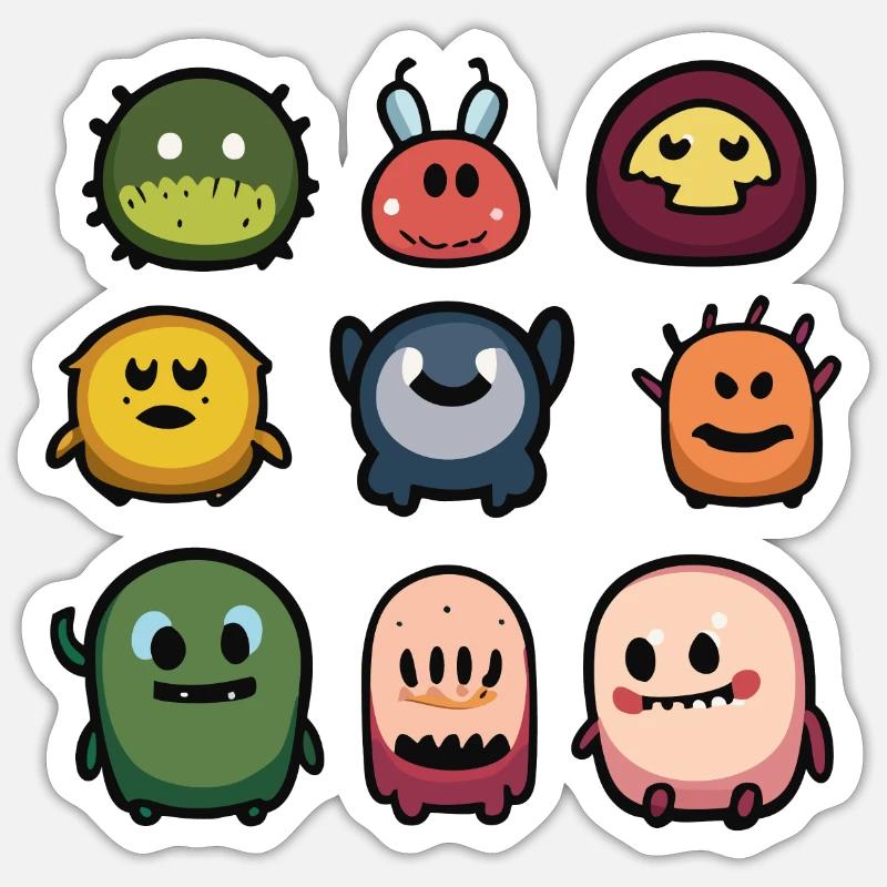 Sticker Größe S (10 x 10 cm) - 