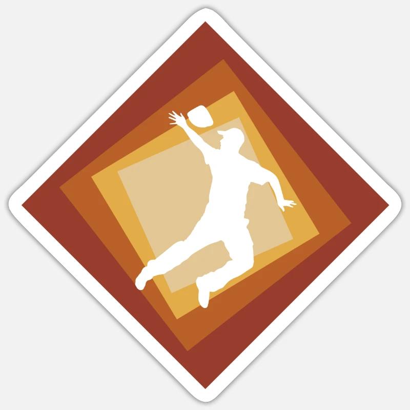 Cornhole Säckchen Säcke Sticker Größe S (10 x 10 cm)