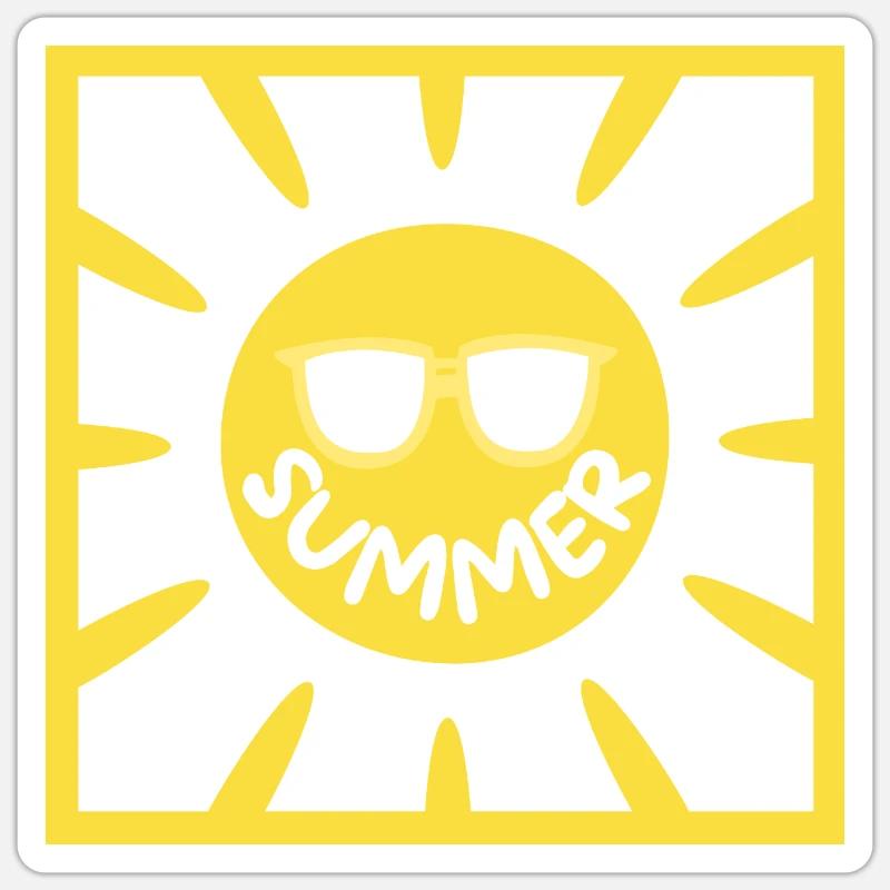 Sticker taille S (10 x 10 cm) - 
