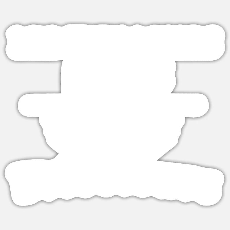 Sticker Größe S (10 x 10 cm) - 
