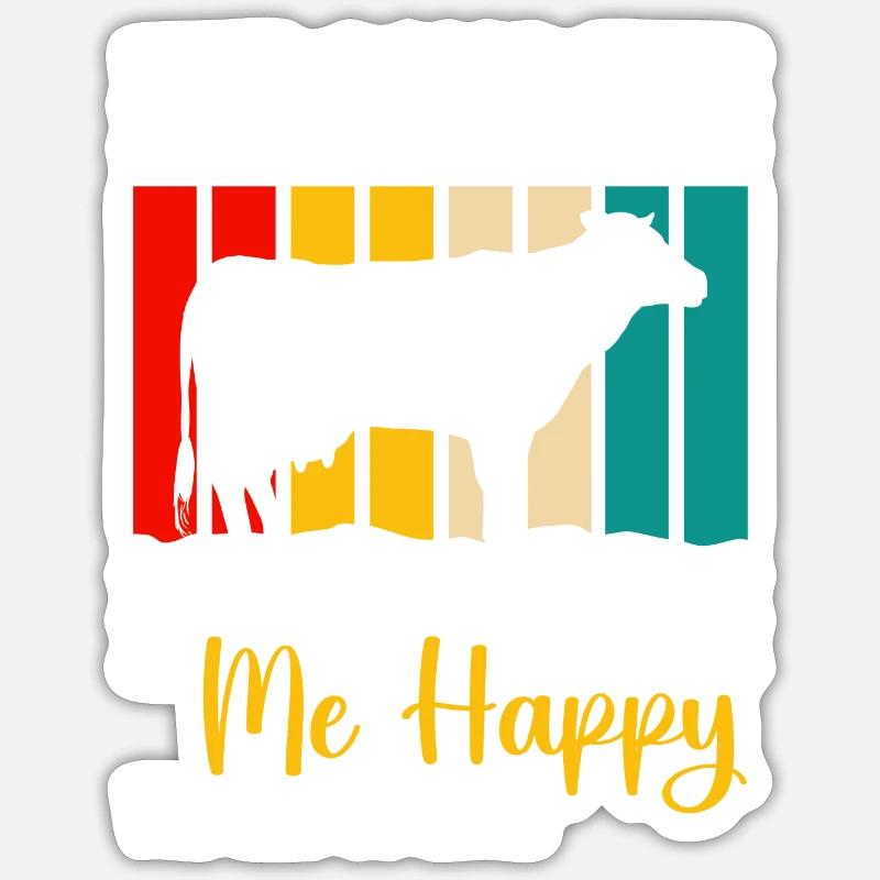 Sticker taille S (10 x 10 cm) - 