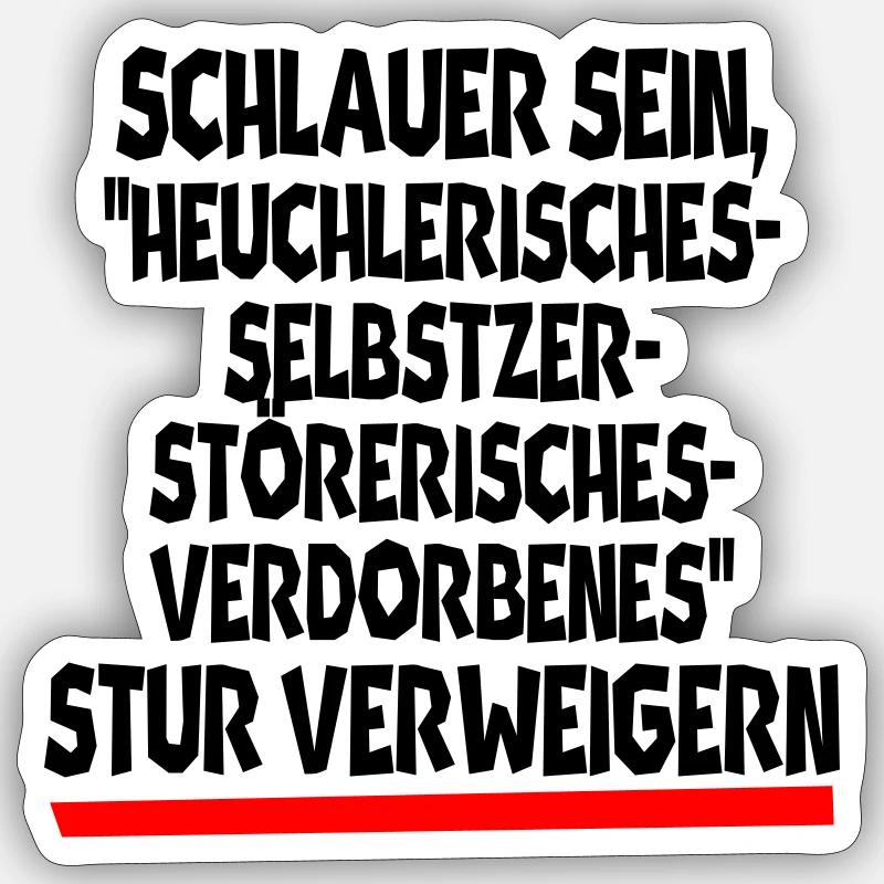 Sticker Größe S (10 x 10 cm) - 