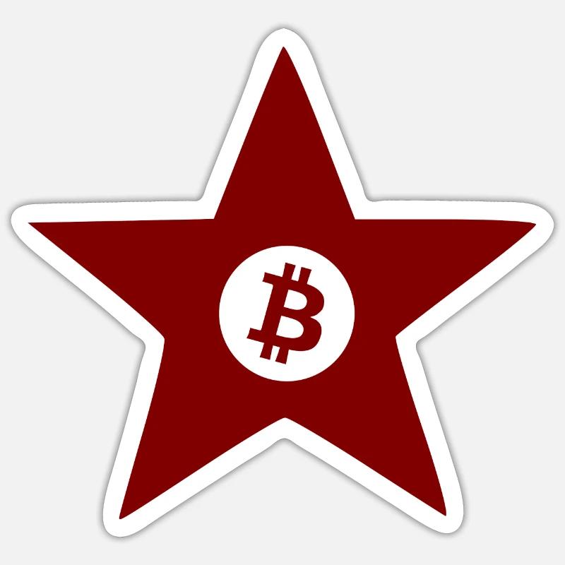 Die Krypto Revolution Bitcoin Sticker Größe S (10 x 10 cm)