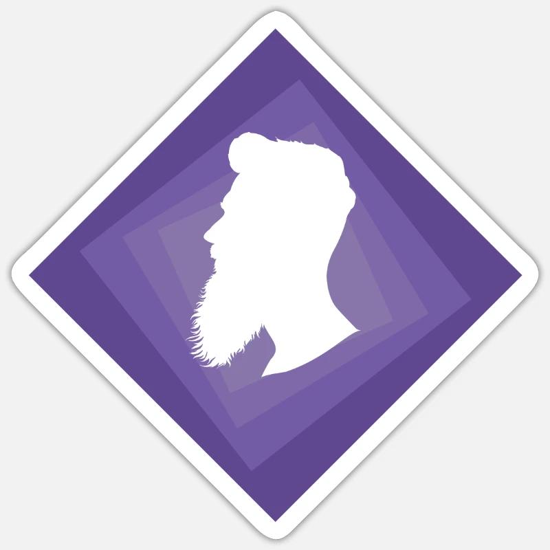Sticker taille S (10 x 10 cm) - 