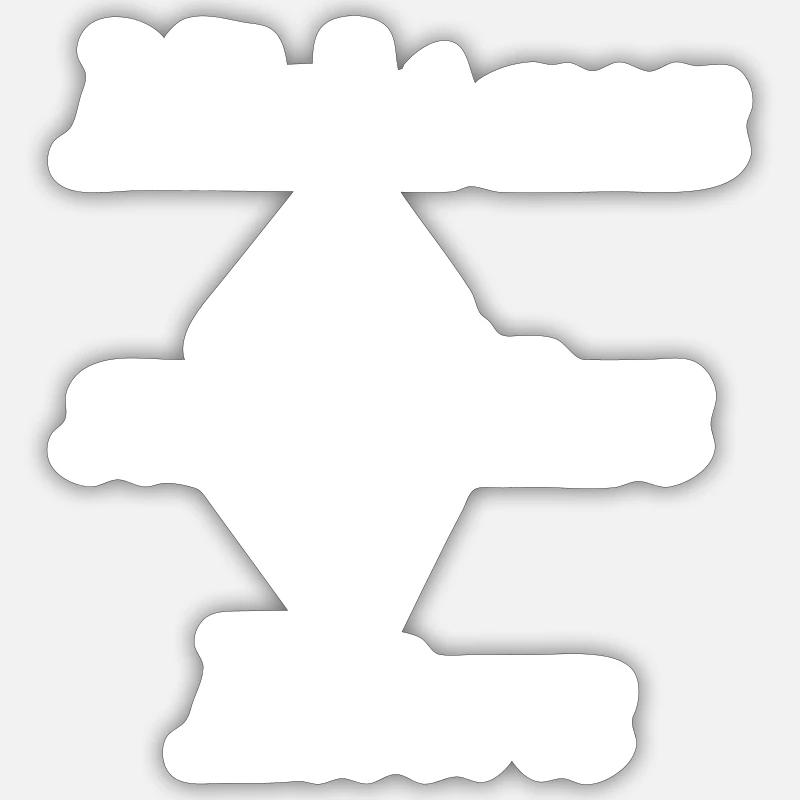 Sticker Größe S (10 x 10 cm) - 