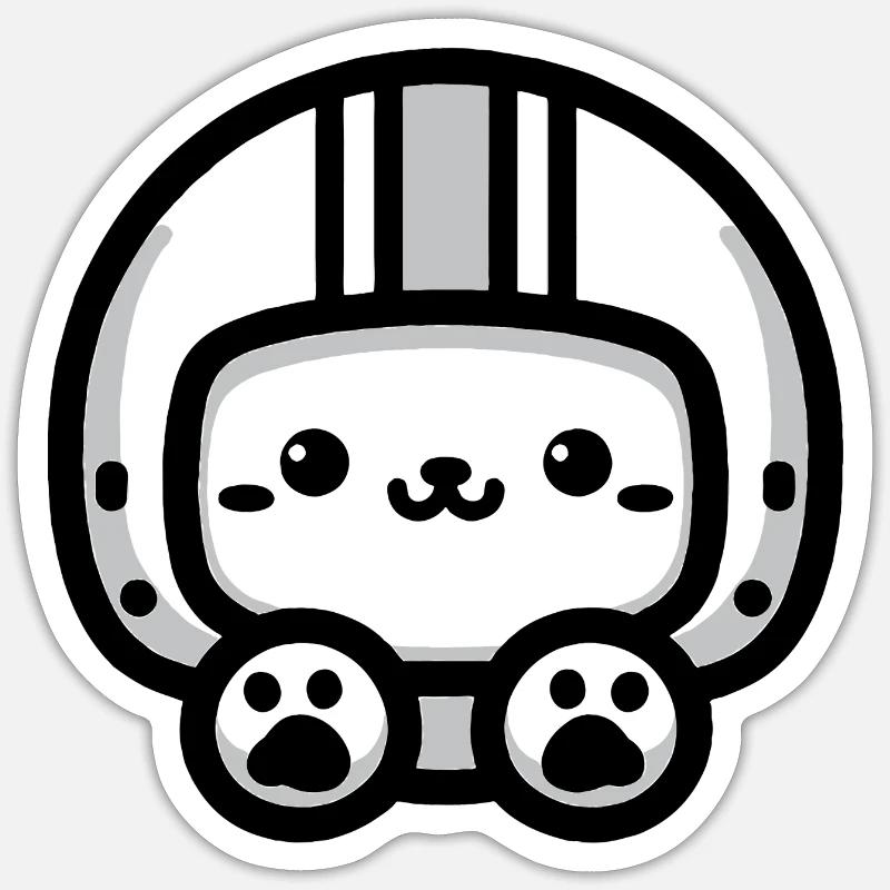 Sticker taille S (10 x 10 cm) - 