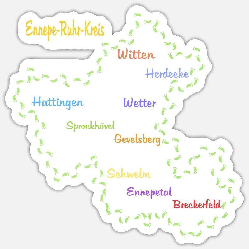 Sticker Größe S (10 x 10 cm) - 