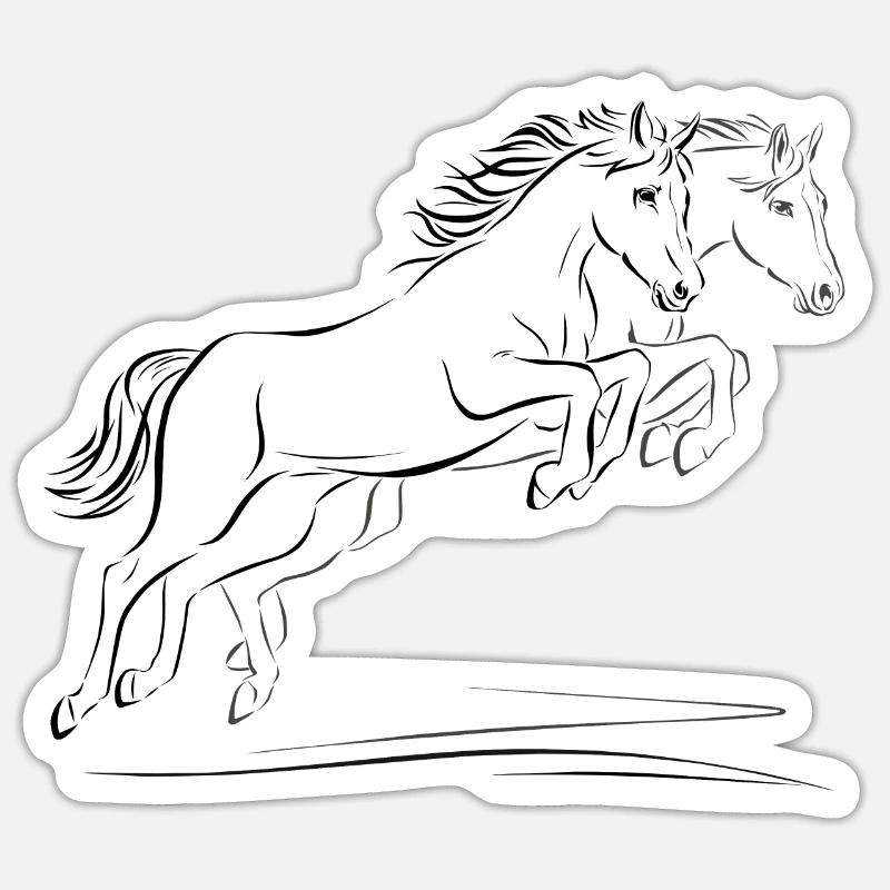 Sticker Größe S (10 x 10 cm) - 