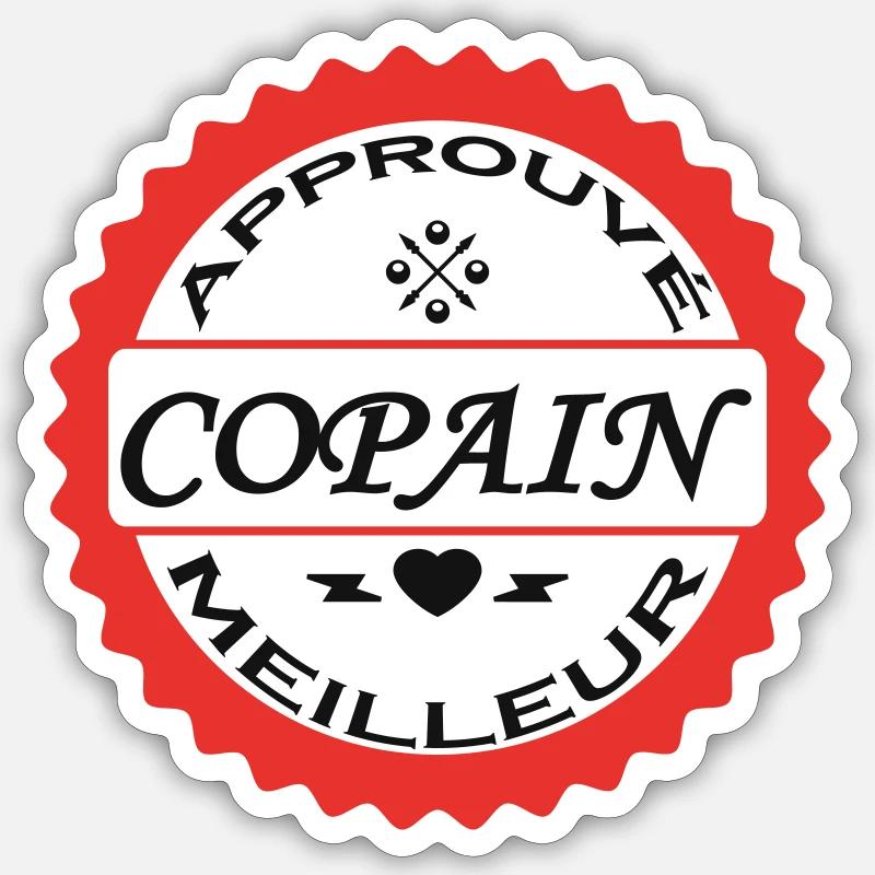 Sticker taille S (10 x 10 cm) - 