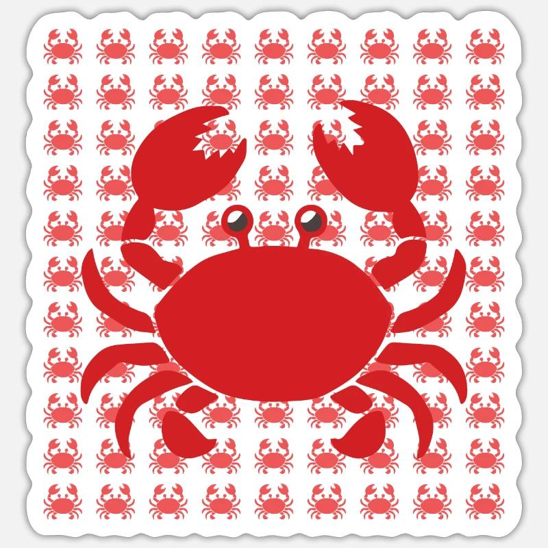Crayfish Sticker size S (10 x 10 cm)