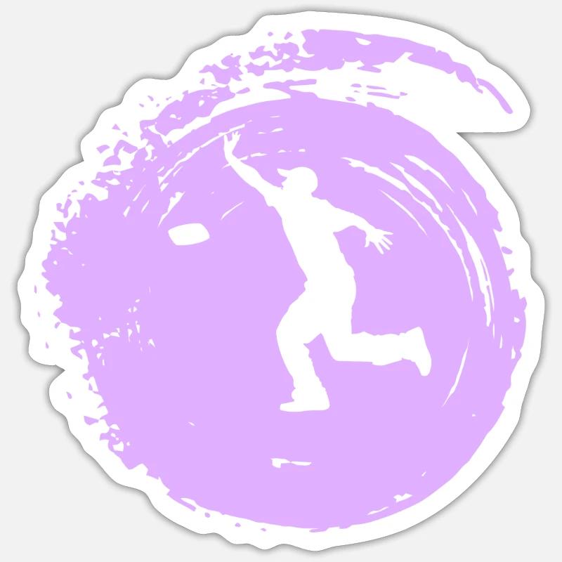 Cornhole Turnier - Sticker Größe S (10 x 10 cm) - Mattweiß