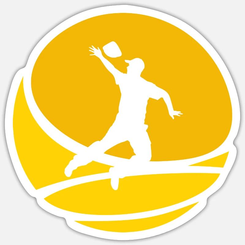 Cornhole Säckchen Sticker Größe S (10 x 10 cm)