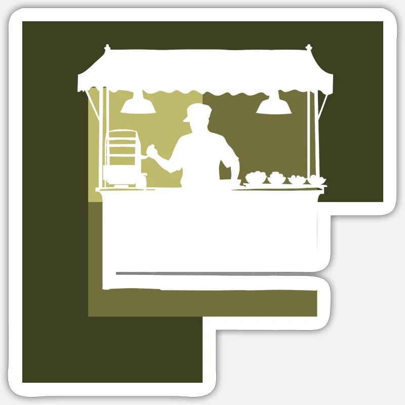 Sticker taille S (10 x 10 cm) - 