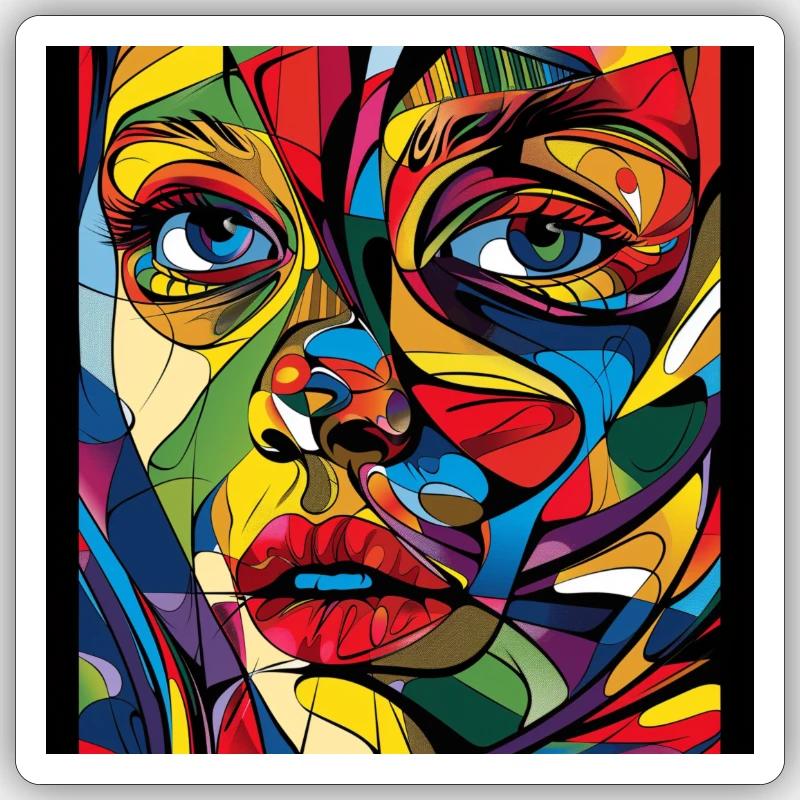 Sticker Größe S (10 x 10 cm) - 