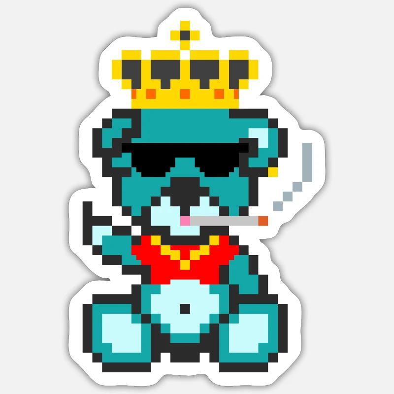 Sticker Größe S (10 x 10 cm) - 
