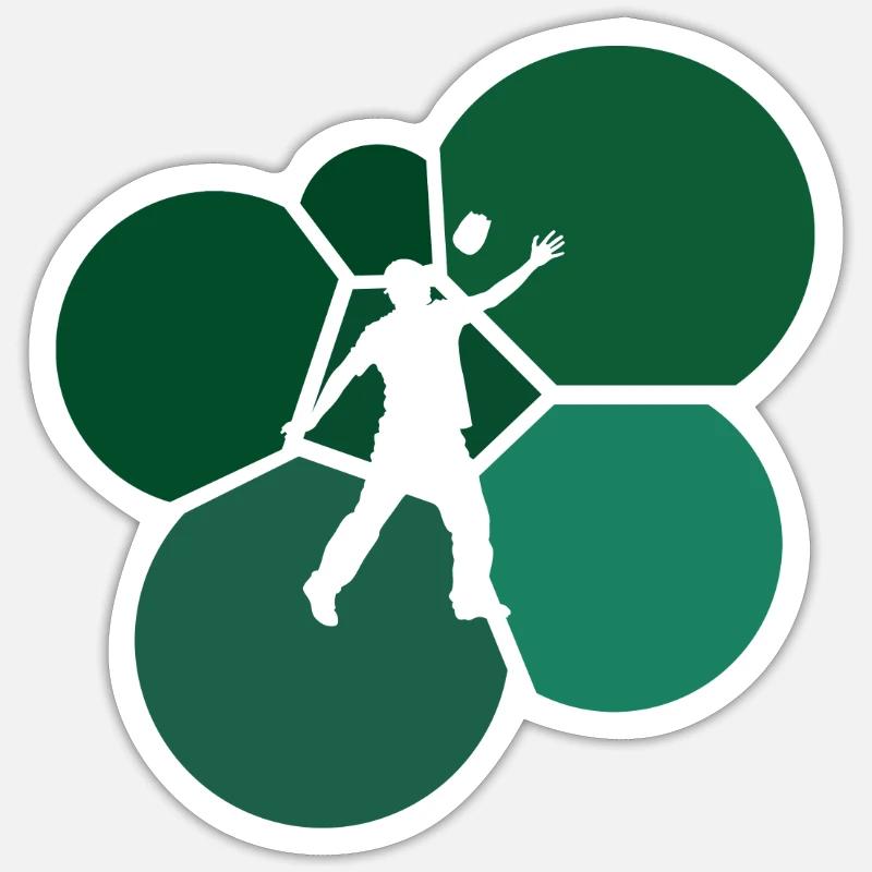 Sacs Cornhole Rules Sticker taille S (10 x 10 cm)