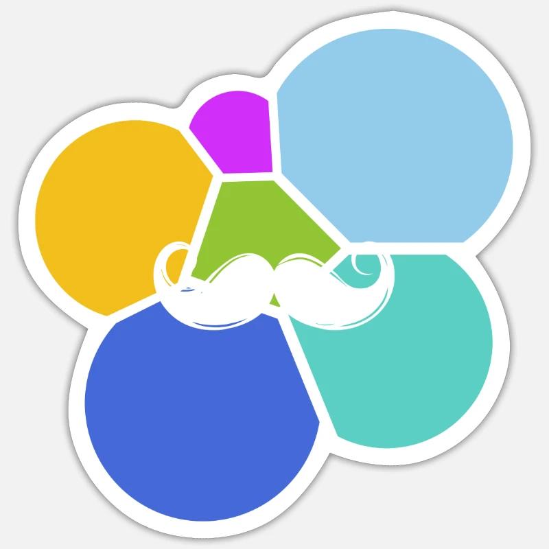 Sticker taille S (10 x 10 cm) - 