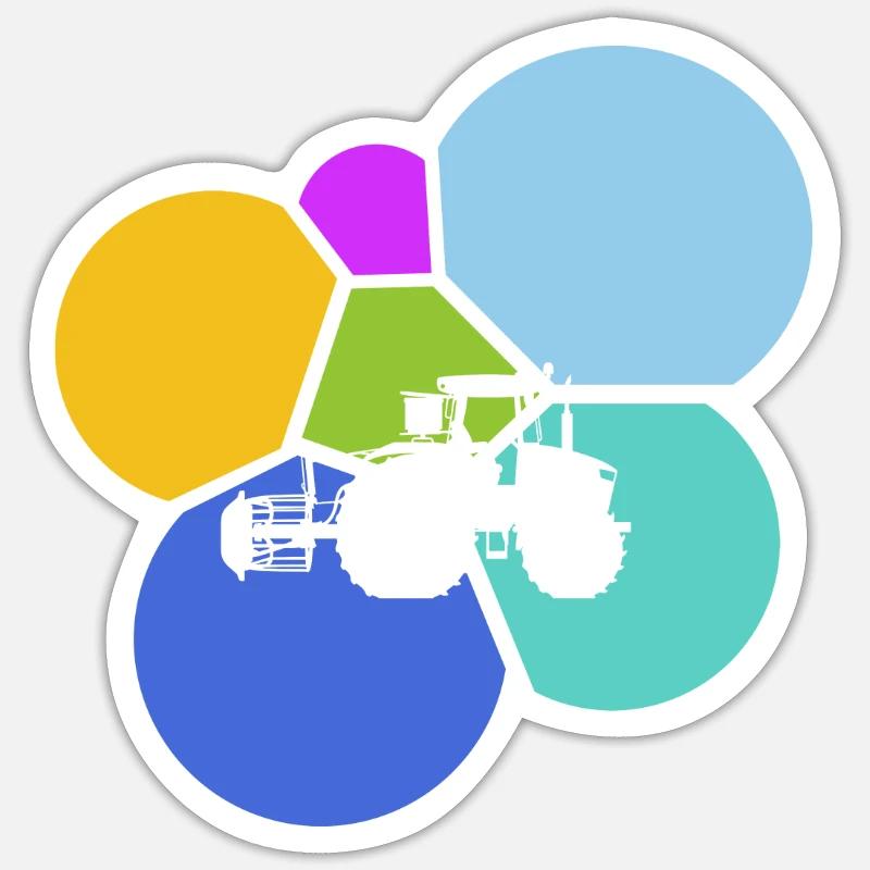 Sticker taille S (10 x 10 cm) - 