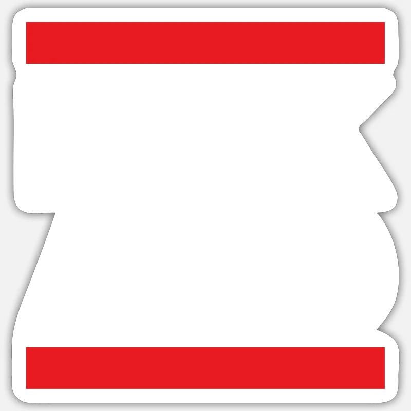 Sticker Größe S (10 x 10 cm) - 