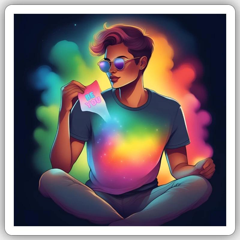 Sticker size S (10 x 10 cm) - 