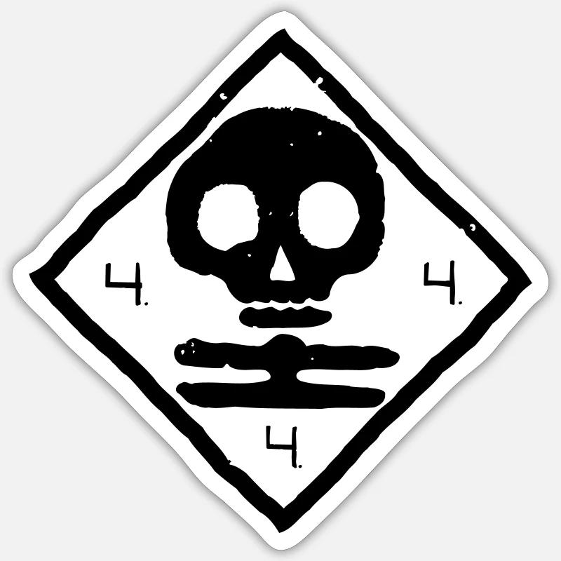 Sticker Größe S (10 x 10 cm) - 