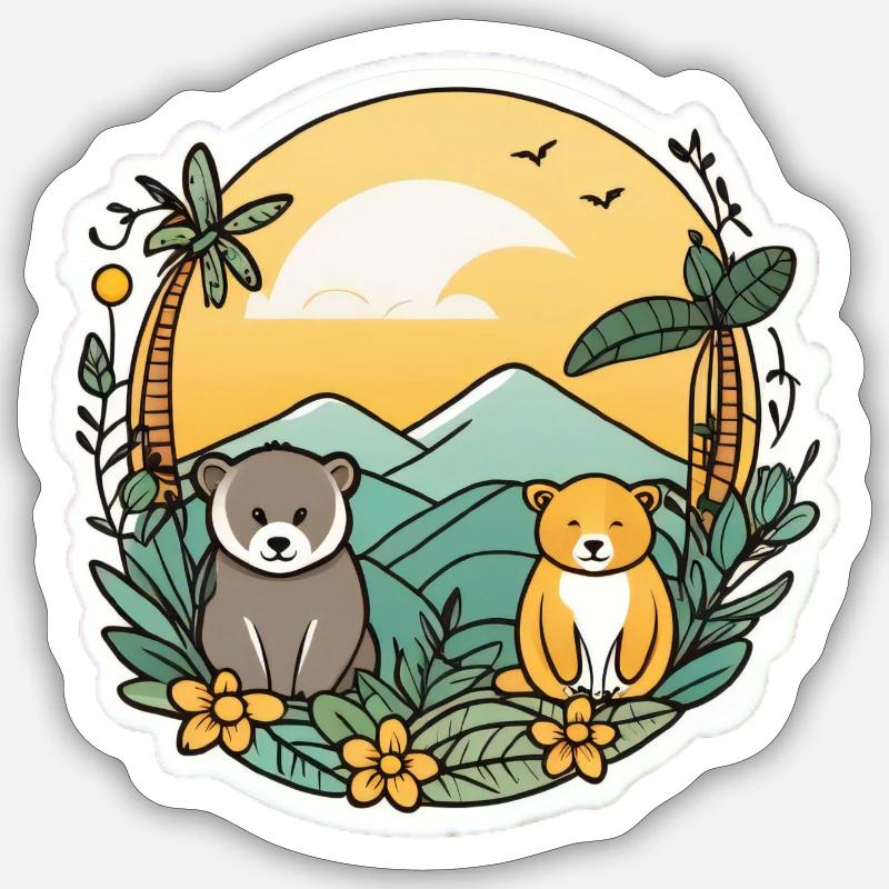 Sticker taille S (10 x 10 cm) - 