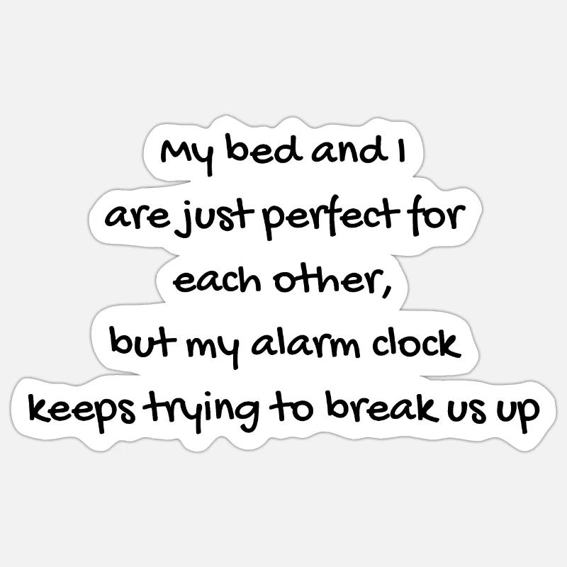 Alarming breakups Sticker size S (10 x 10 cm)