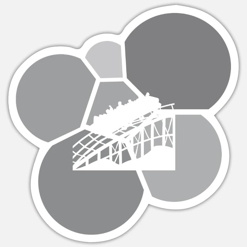 Sticker Größe S (10 x 10 cm) - 
