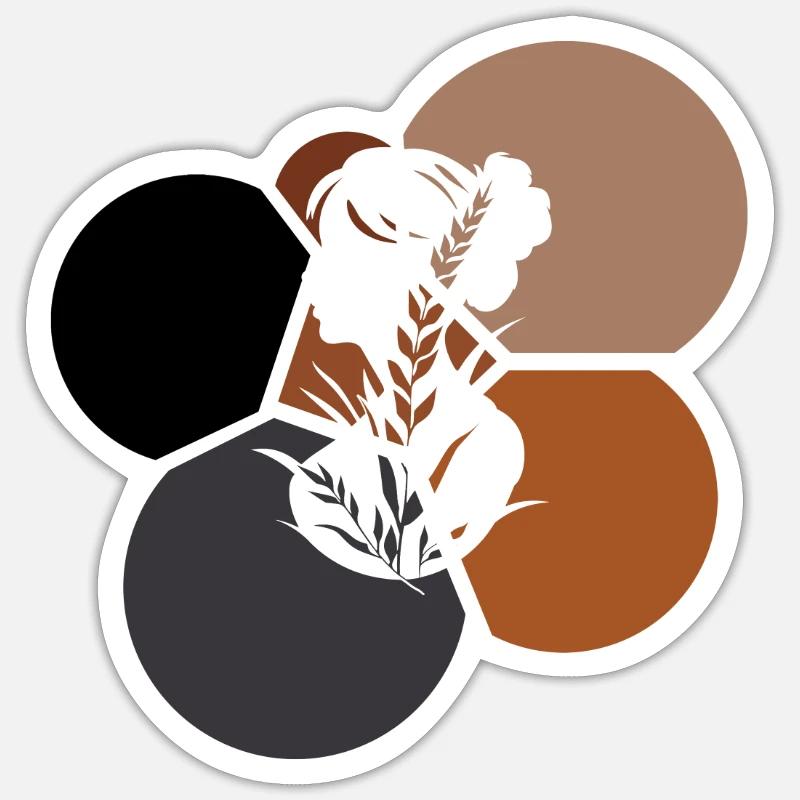 Sticker Größe S (10 x 10 cm) - 