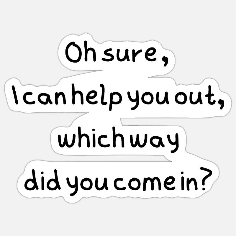 Sticker size S (10 x 10 cm) - 