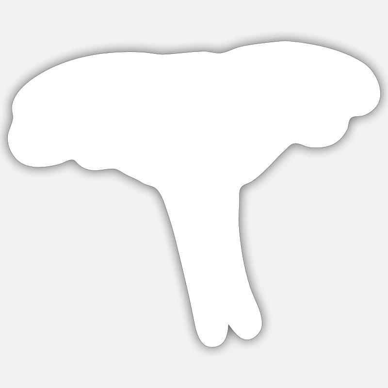 Page d’icône de fleur Sticker taille S (10 x 10 cm)