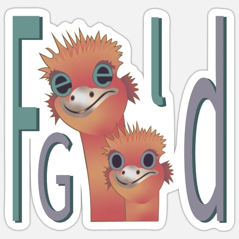 Sticker taille S (10 x 10 cm) - 