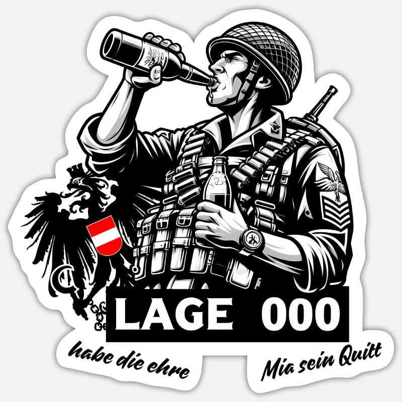 Sticker Größe S (10 x 10 cm) - 