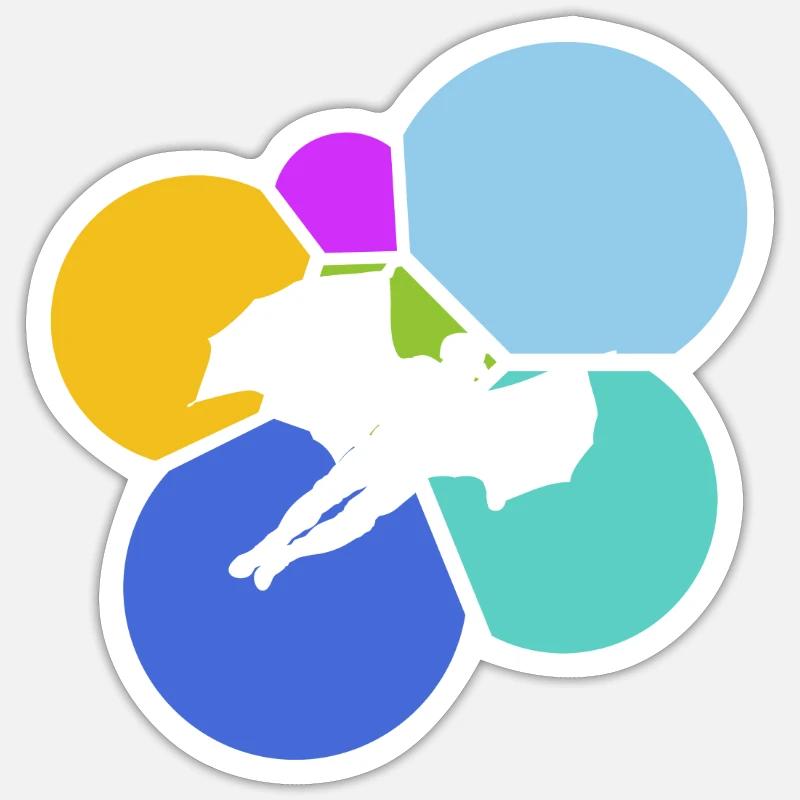 Sticker taille S (10 x 10 cm) - 