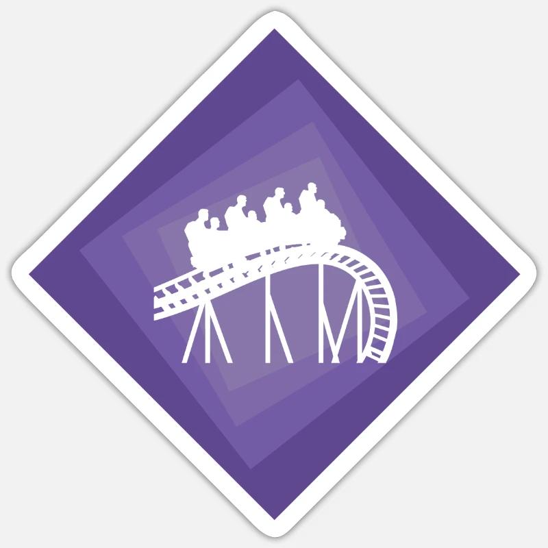 Rummel - Sticker Größe S (10 x 10 cm) - Mattweiß