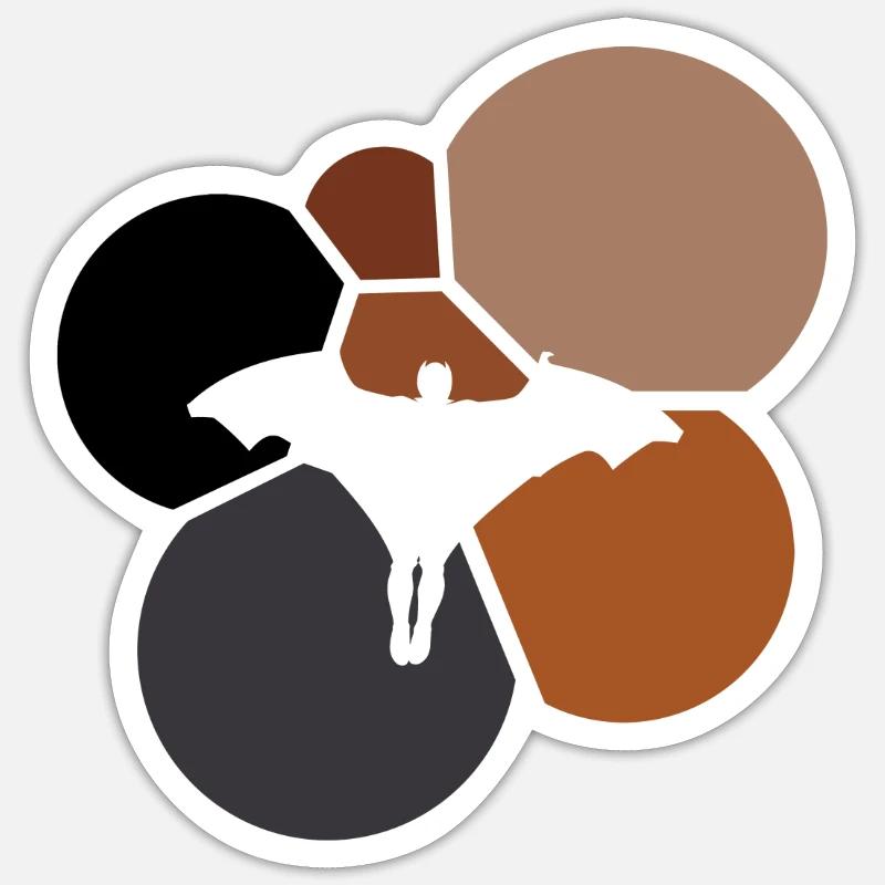 Sticker taille S (10 x 10 cm) - 