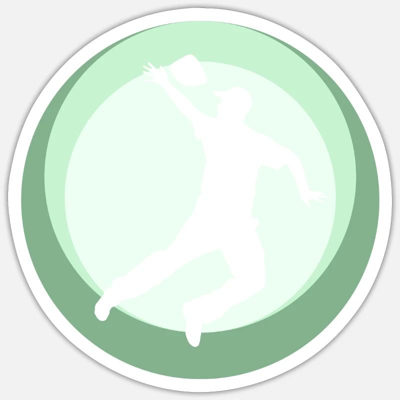 Cornhole Turnier Säckchen Sticker Größe S (10 x 10 cm)