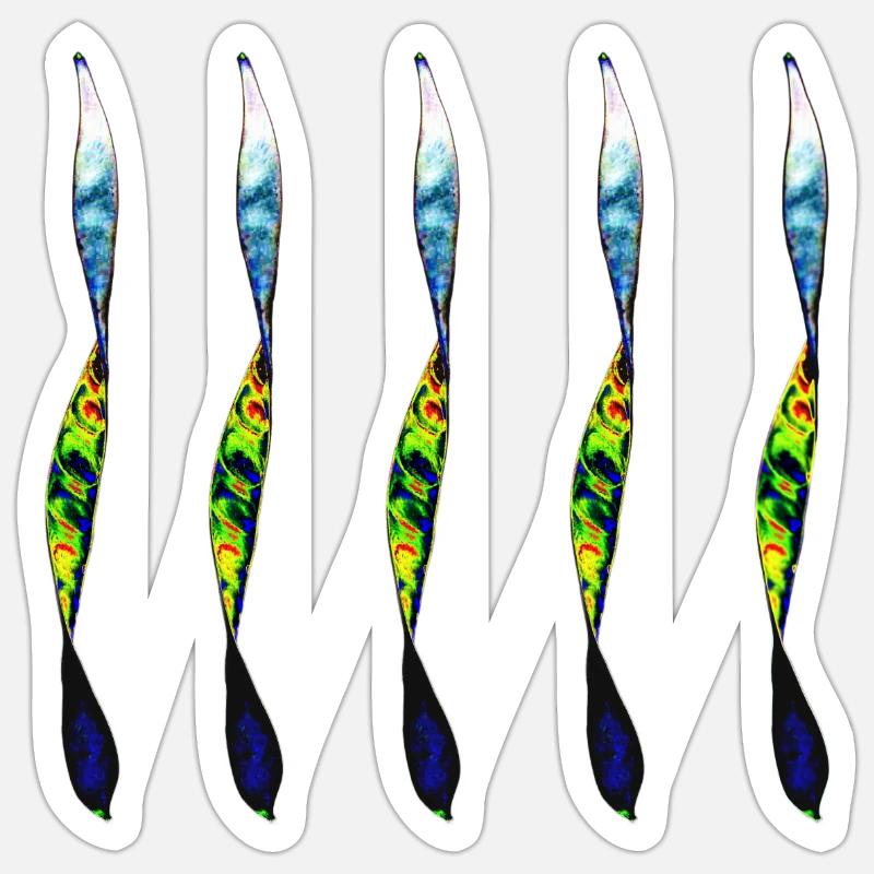 twisted pair Sticker size S (10 x 10 cm)