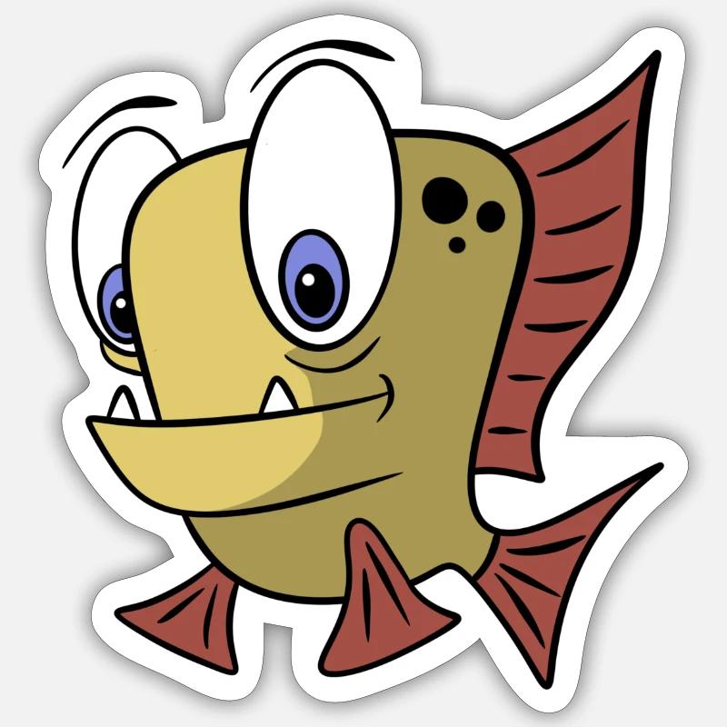 Jaws Sticker size S (10 x 10 cm)