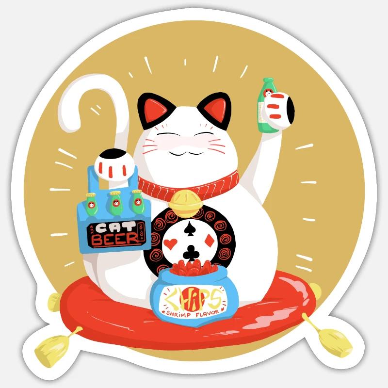 Sticker Größe S (10 x 10 cm) - 