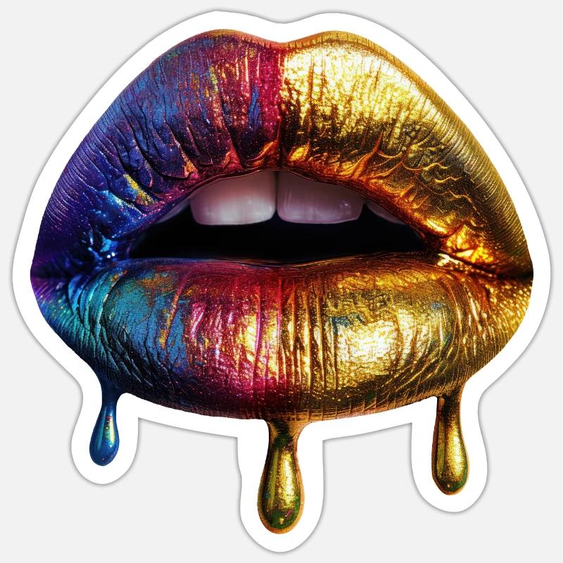 Lips Sticker size S (10 x 10 cm)