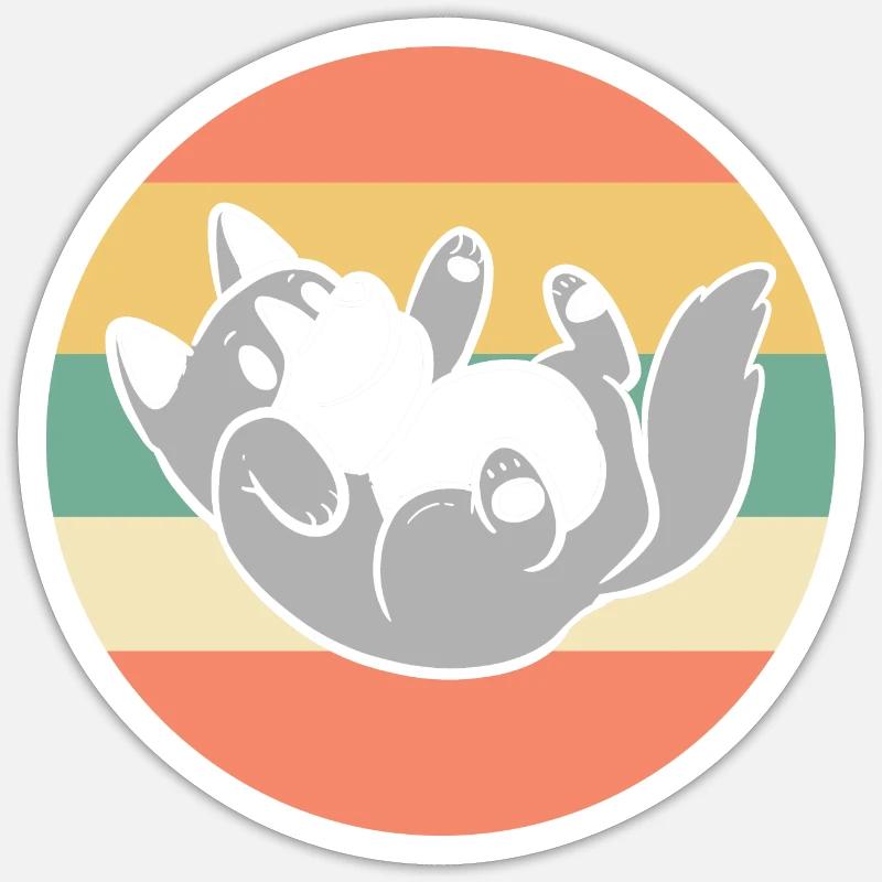 Sticker taille S (10 x 10 cm) - 