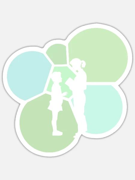 Grundschule Schulanfang - Sticker Größe S (10 x 10 cm) - Mattweiß