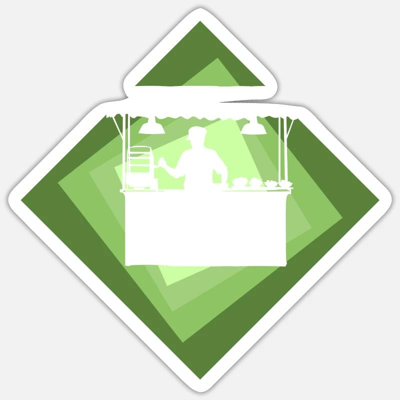 Sticker size S (10 x 10 cm) - 