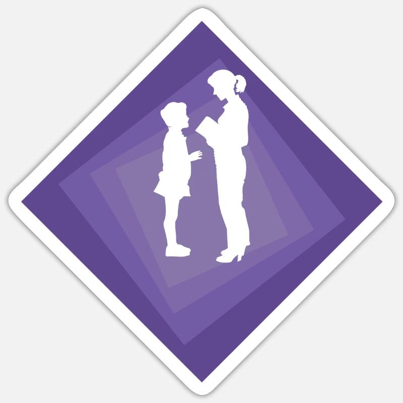 Sticker taille S (10 x 10 cm) - 