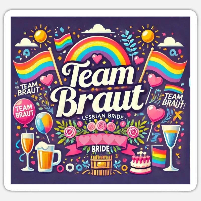 Sticker Größe S (10 x 10 cm) - 