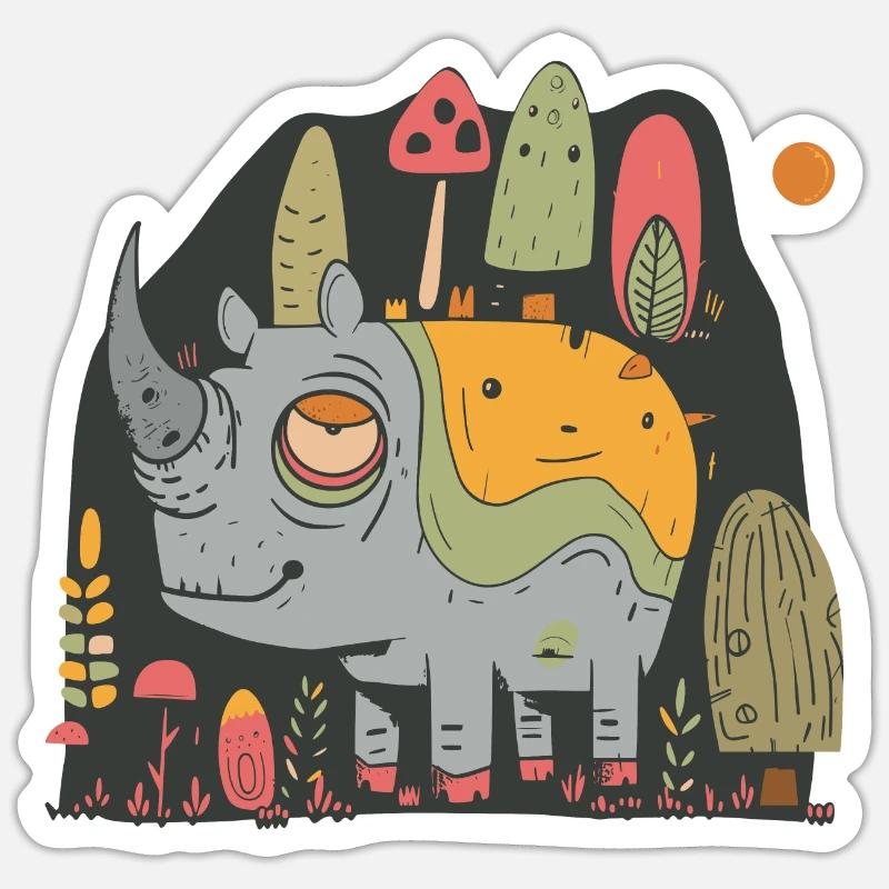 Sticker taille S (10 x 10 cm) - 