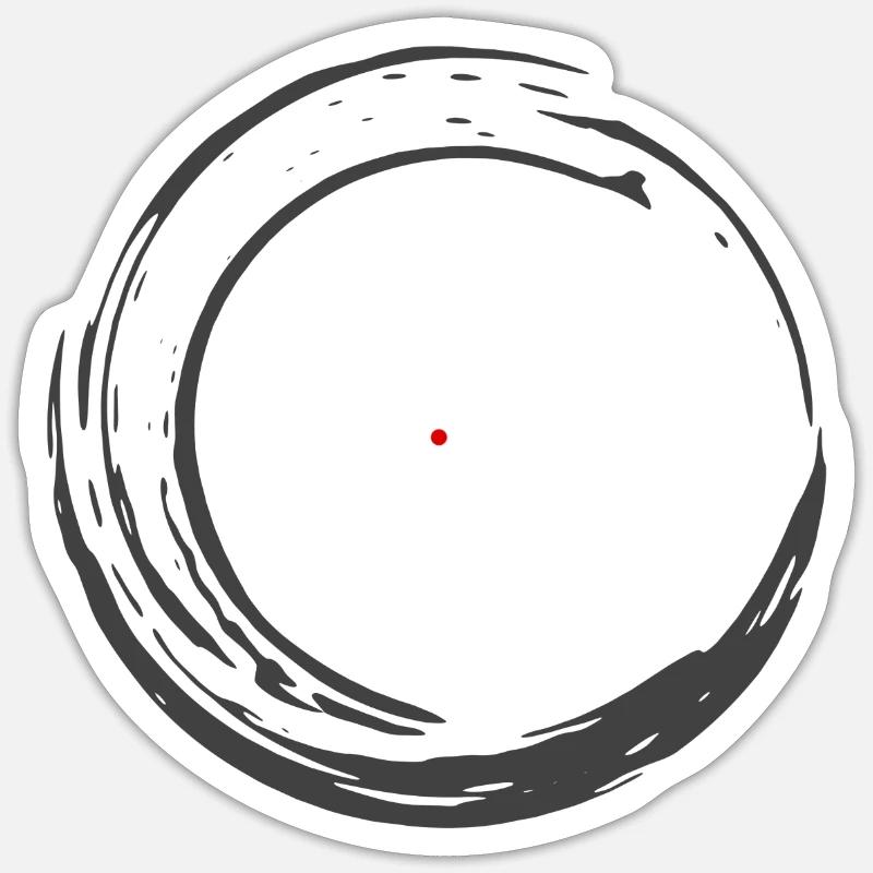 Red Dot Sticker size S (10 x 10 cm)