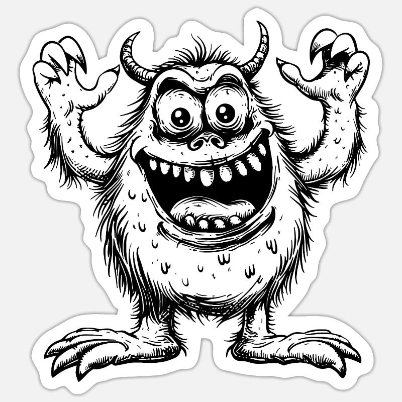 Sticker taille S (10 x 10 cm) - 