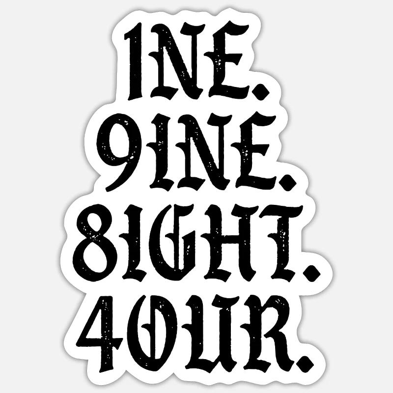 Sticker taille S (10 x 10 cm) - 